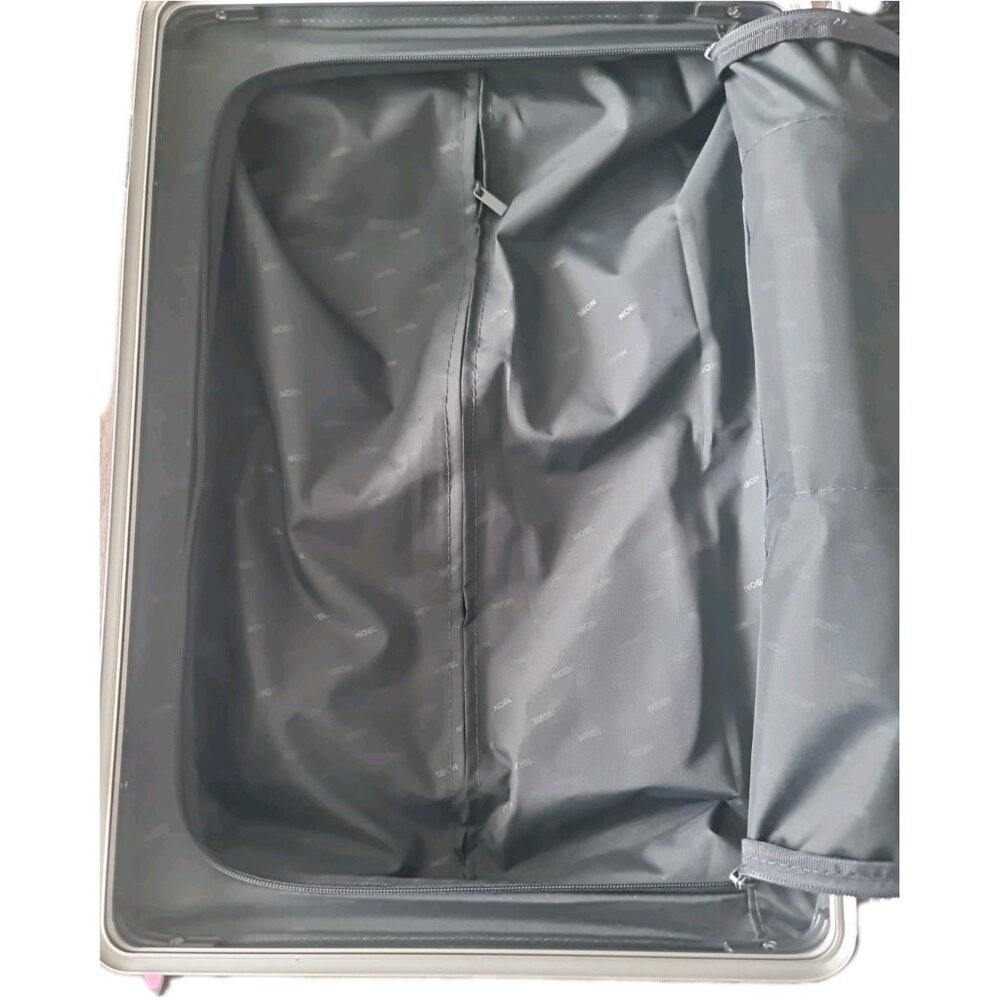 NOBL Travel Classic Carry-On Spinner 22” Ziperless Polycarbonate TSA Lock Pink - Picture 12 of 14